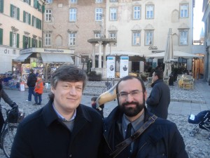 N. Nikhailov e P.U.D. Udine, in Piazza delle Erbe